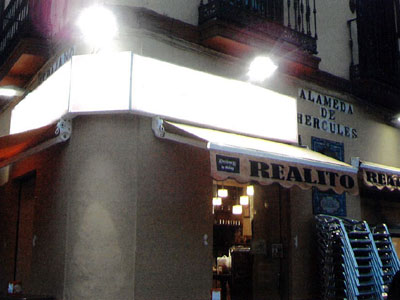 常連のように通っていた、BAR<br> “EL REALITO”