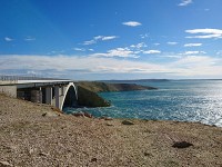 パグ島へ渡る橋