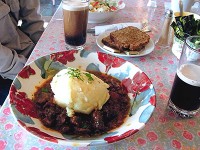 アラン諸島での昼食　アイリッシュギネスシチュウ