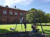 スオメンリンナの小さな公園