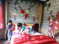 LegoLandHotel 部屋にて