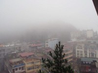 ビクトリアホテルからの景色