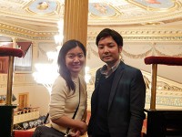 チェコは音楽の宝庫。国立劇場にて。
