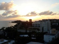 ヌメアの夕日