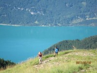 登山者も