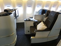 KL機内ビジネスクラス