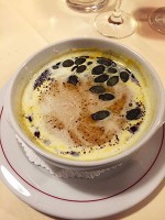 クリーム・かぼちゃスープ（9.50CHF）