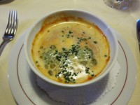 クリーム・トマトスープ（9.50CHF）