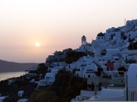 夕日
