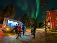 Hotel Korpikartanoのオーナーが撮影したオーロラ(1)
