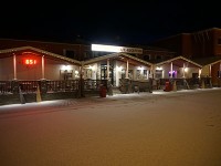 Inari村のバス停