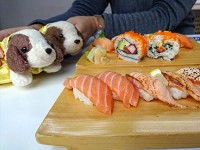ヘルシンキ市内にある、寿司、和心WAGOKORO