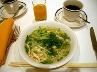 鶏肉のフォー