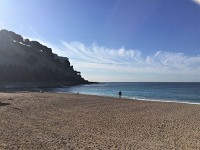 ビーチもあります。　Plage de la Grande Mer　プラージュ・ドゥ・ラ・グランド・メール