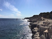 きゃー海がきらっきら