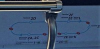 パリでトランジット。乗り換えの搭乗口まで結構遠い。