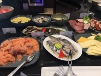 朝食会場