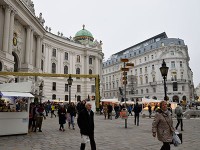 ホーフブルグ王宮前の広場