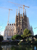 サグラダ・ファミリアの全景