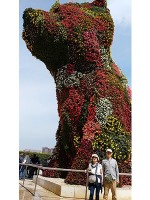 ビルバオ～グッゲンハイム美術館のオブジェ