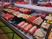 精肉の総菜売り場