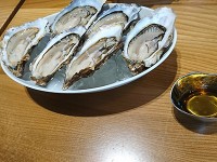オイスターとボウモア