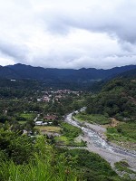 ボケテの町（遠景）