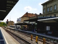 ローカル線のバイロイト駅