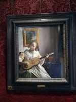 フェルメールの「ギターを弾く女」