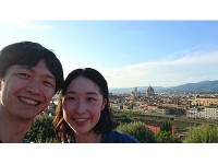 ミケランジェロ広場にて