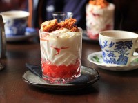 クラナカン Cranachan：テレビではラズベリーが飾ってあったが…