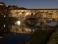 夜のベッキオ橋