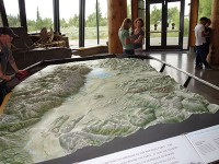 Grand Teton Visitor Centerにて