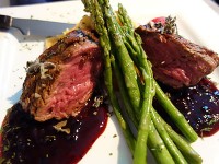 Buffalo Tenderloin & Huckleberries