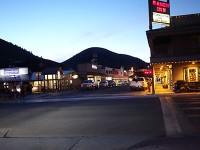 Jackson Hole街の夜景（１）