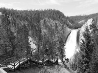 Lower Fall (North Rim から）