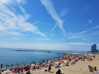 ビーチへ