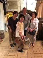 アルザス生産者と素敵な通訳「三浦さん」と共に