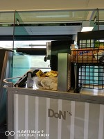 車内販売のワゴン車