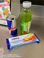 お菓子とジュース