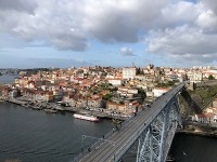 ドン・ルイス一世橋よりポルト市内