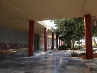 イクラリオン考古学博物館入り口