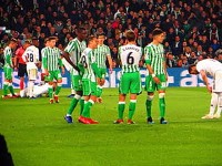 サッカー観戦