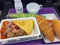 一等席の車内食