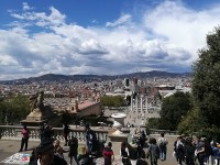 カタルーニャ美術館からの景色