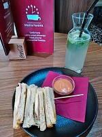 このホットサンドは・・・お腹が空いていたせいもあっておいしかったな～。