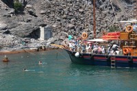 船長さんが海は10度、温泉は20度と言ってましたが、ほんとかな？