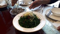 砂ネギの料理