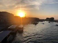きれいな夕日