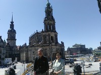 ドレスデンにて・私達夫婦
